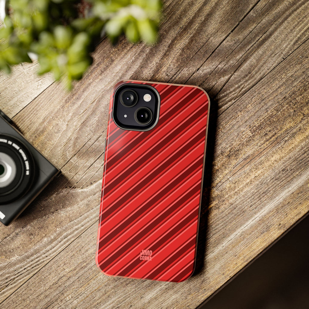 Angelina Stripes | Cherry - iPhone Case