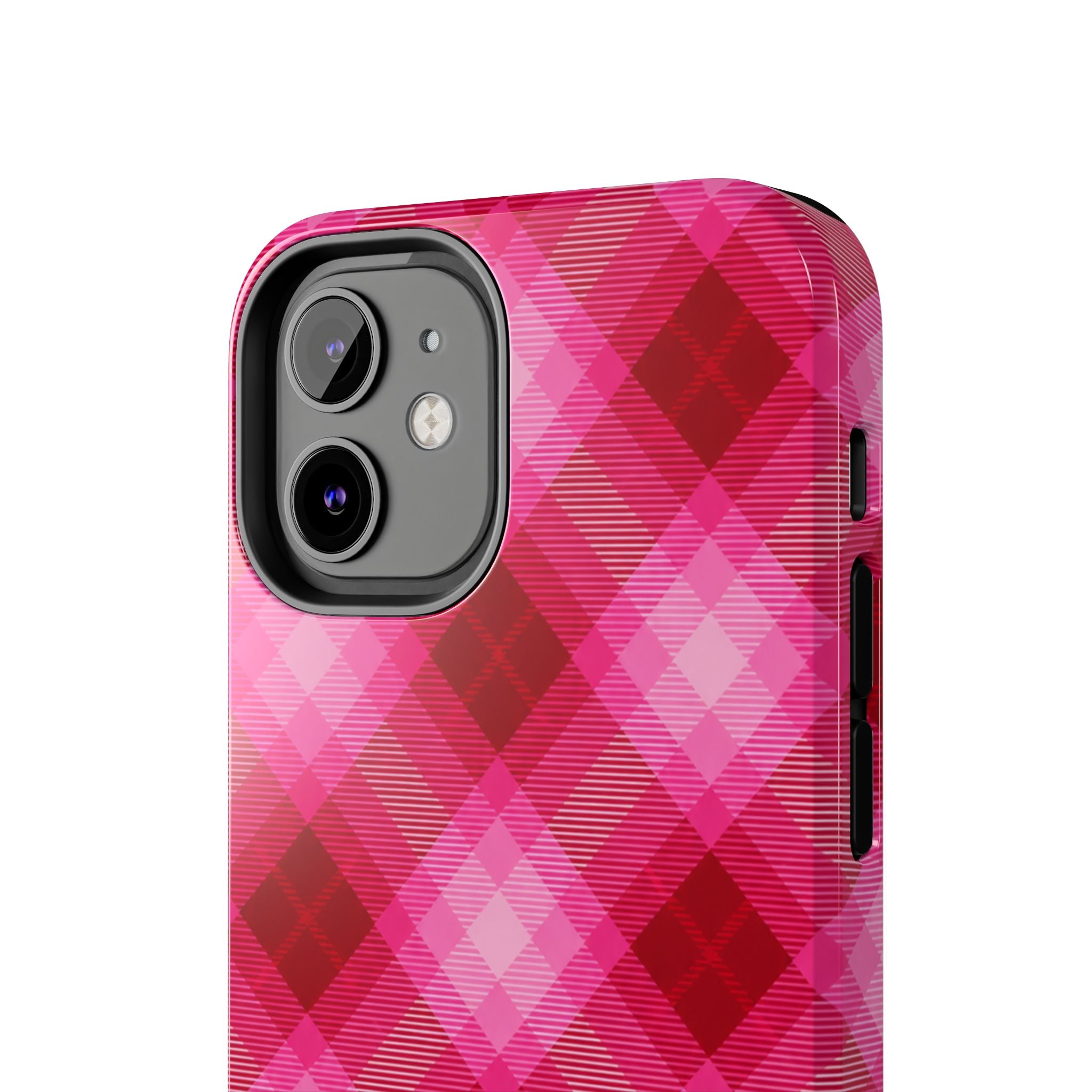 Pink Picnic Plaid iPhone Case