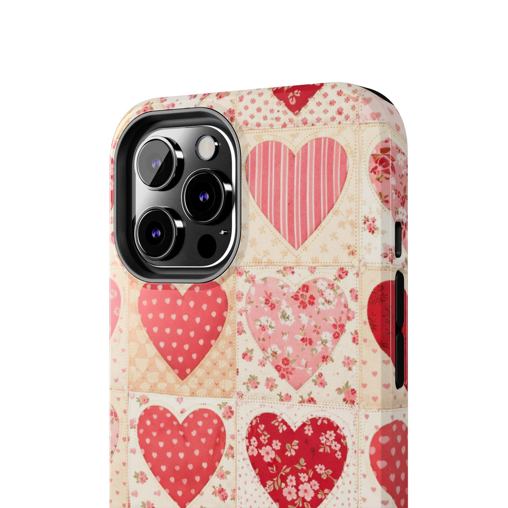 Sweetheart Patchwork iPhone Case