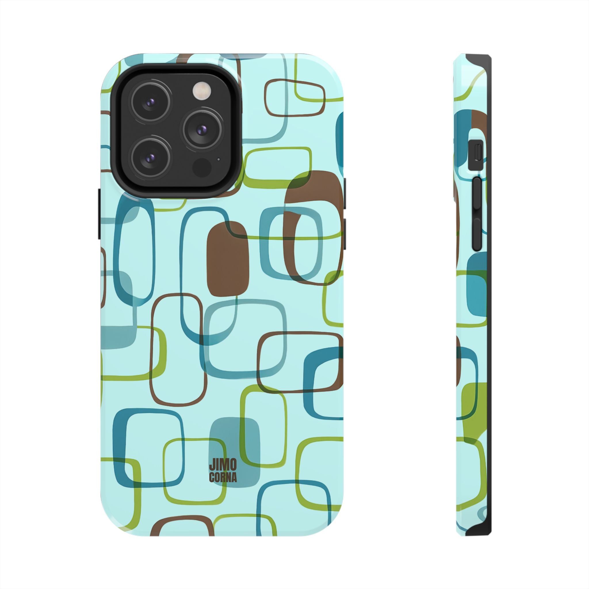 Coast Blocks iPhone Case | Mint