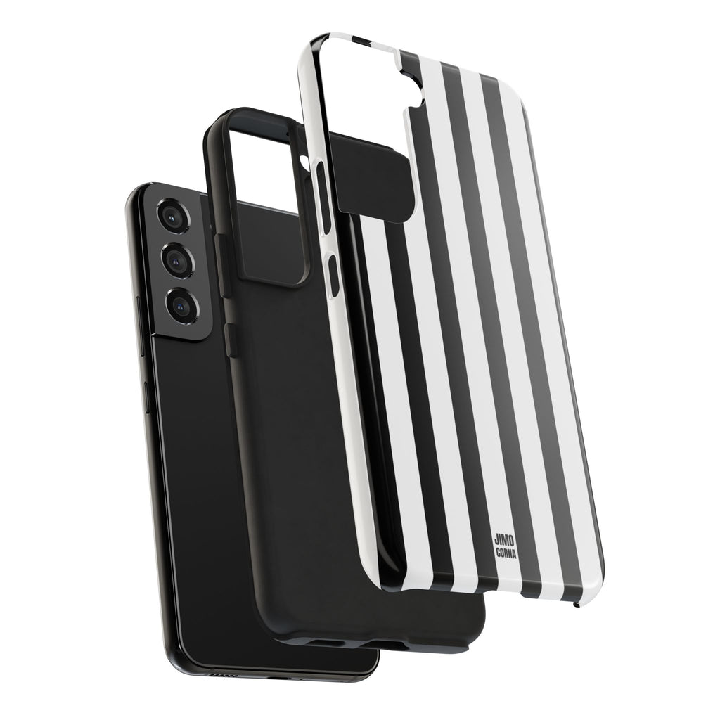 Bold Stripes Samsung Galaxy Case | Black and White