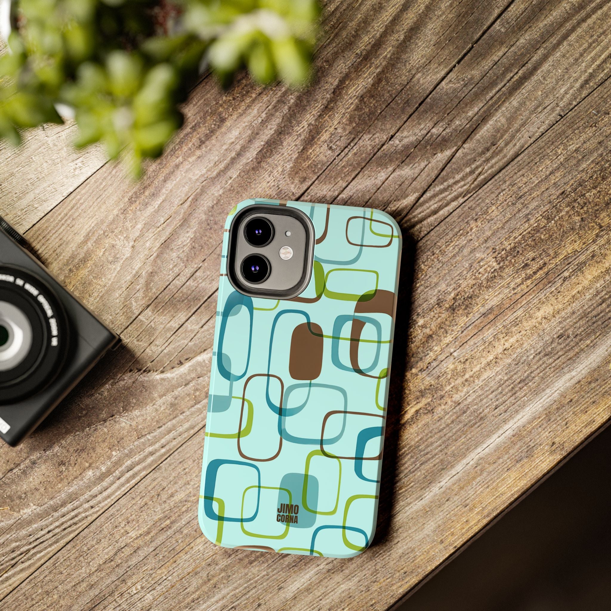 Coast Blocks iPhone Case | Mint