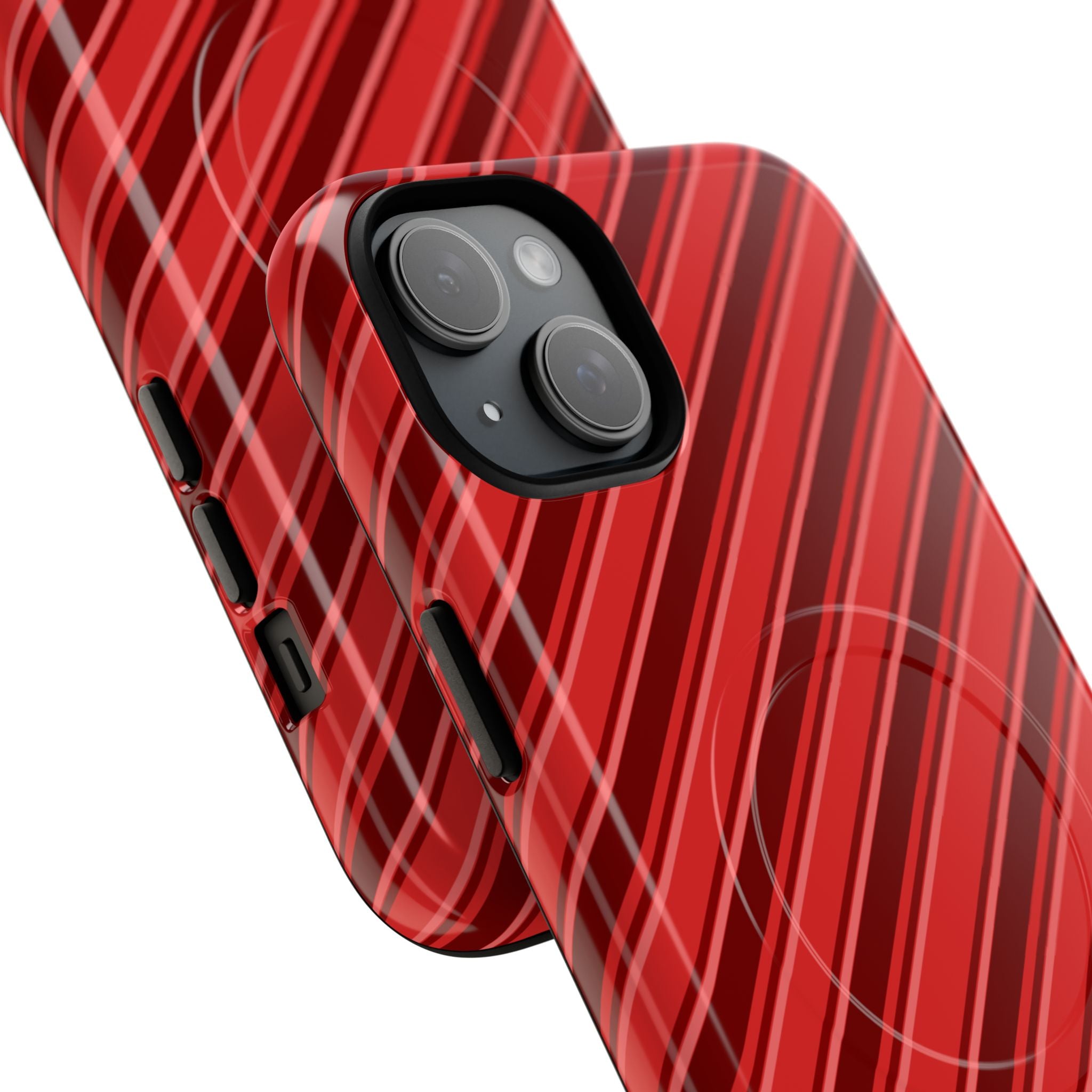 Angelina Stripes | Cherry - MagSafe iPhone Case