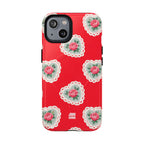 Rosy Lace MagSafe iPhone Case