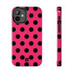 Big Polka Dot | Hot Pink and Black