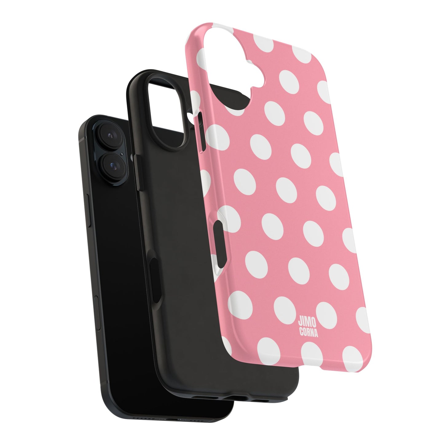 Big Polka Dot | Pink and White