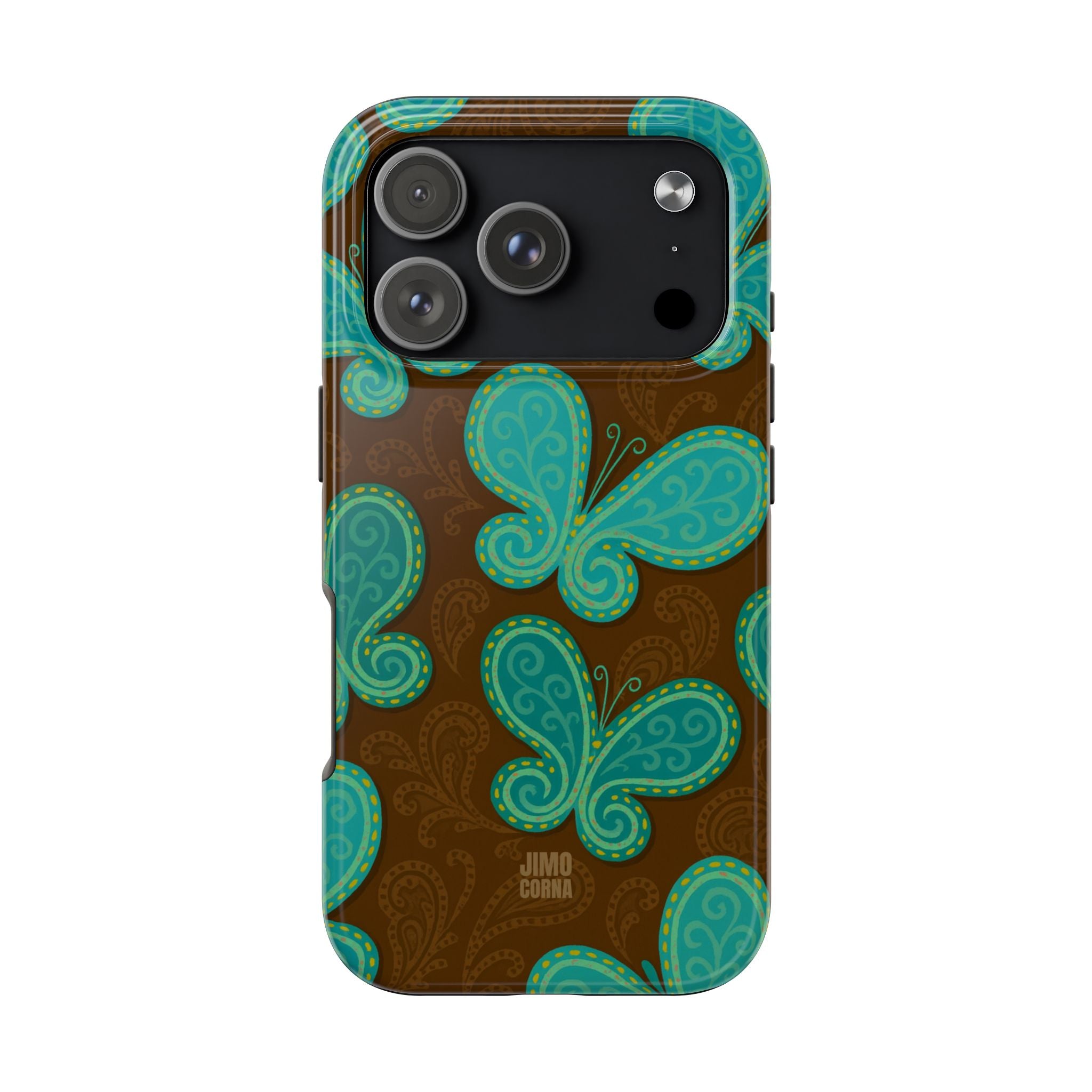 Cocoa Breeze Butterflies iPhone Case