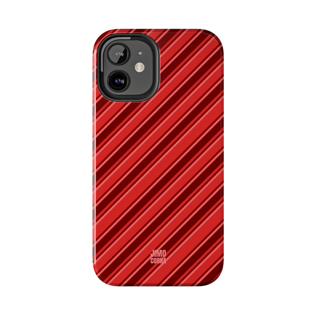 Angelina Stripes | Cherry - iPhone Case