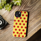 Big Polka Dot | Yellow and Red