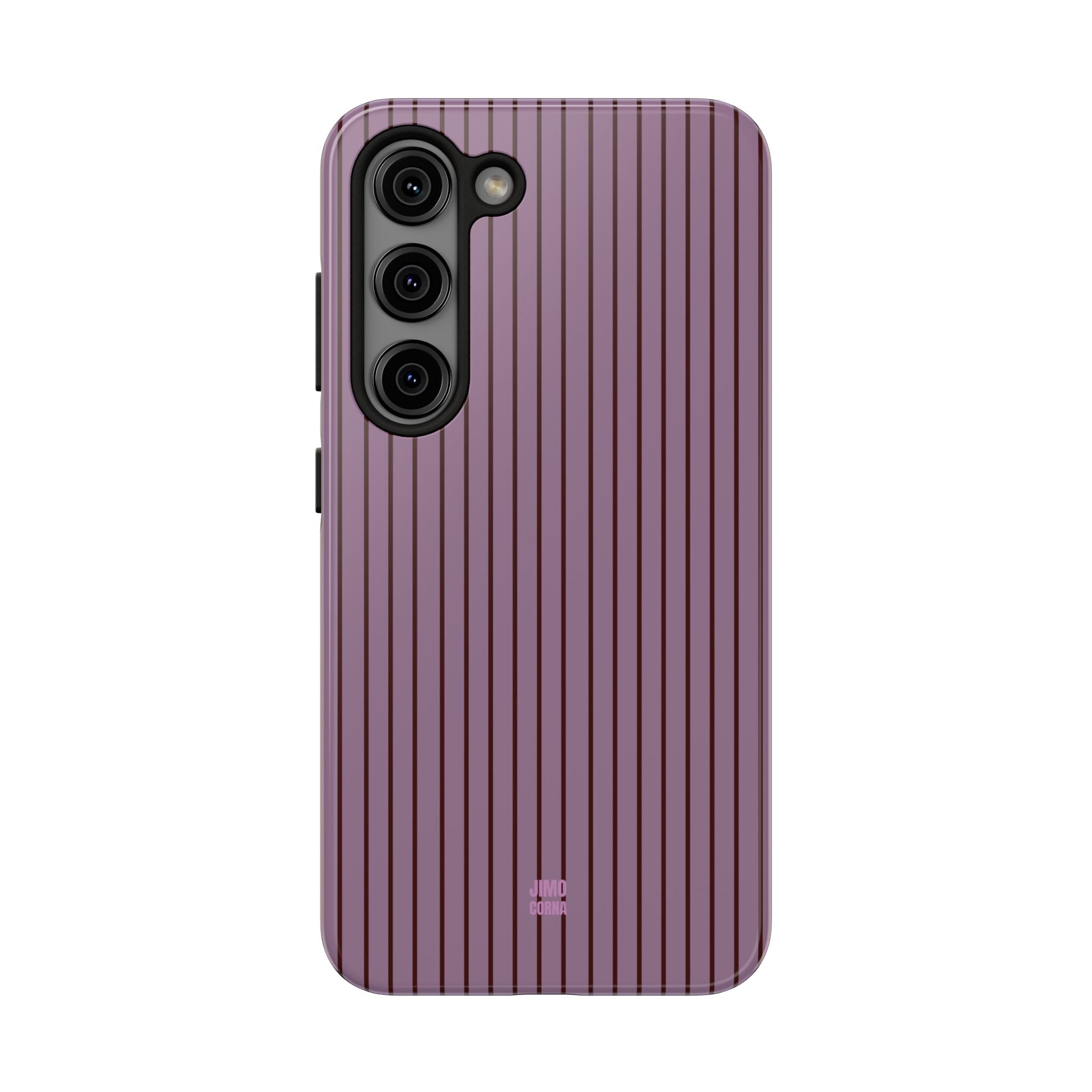 Plum Berry Soft Stripes
