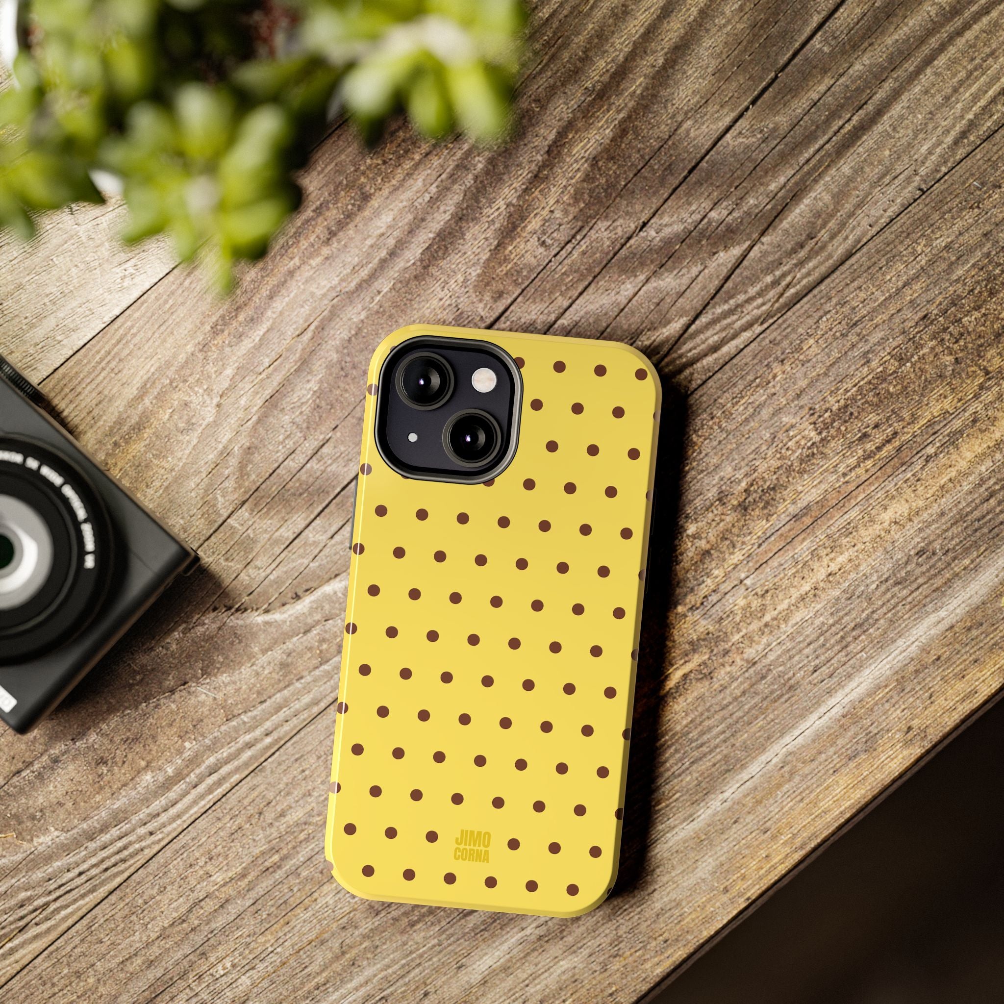 Polka Dot | Yellow and Brown