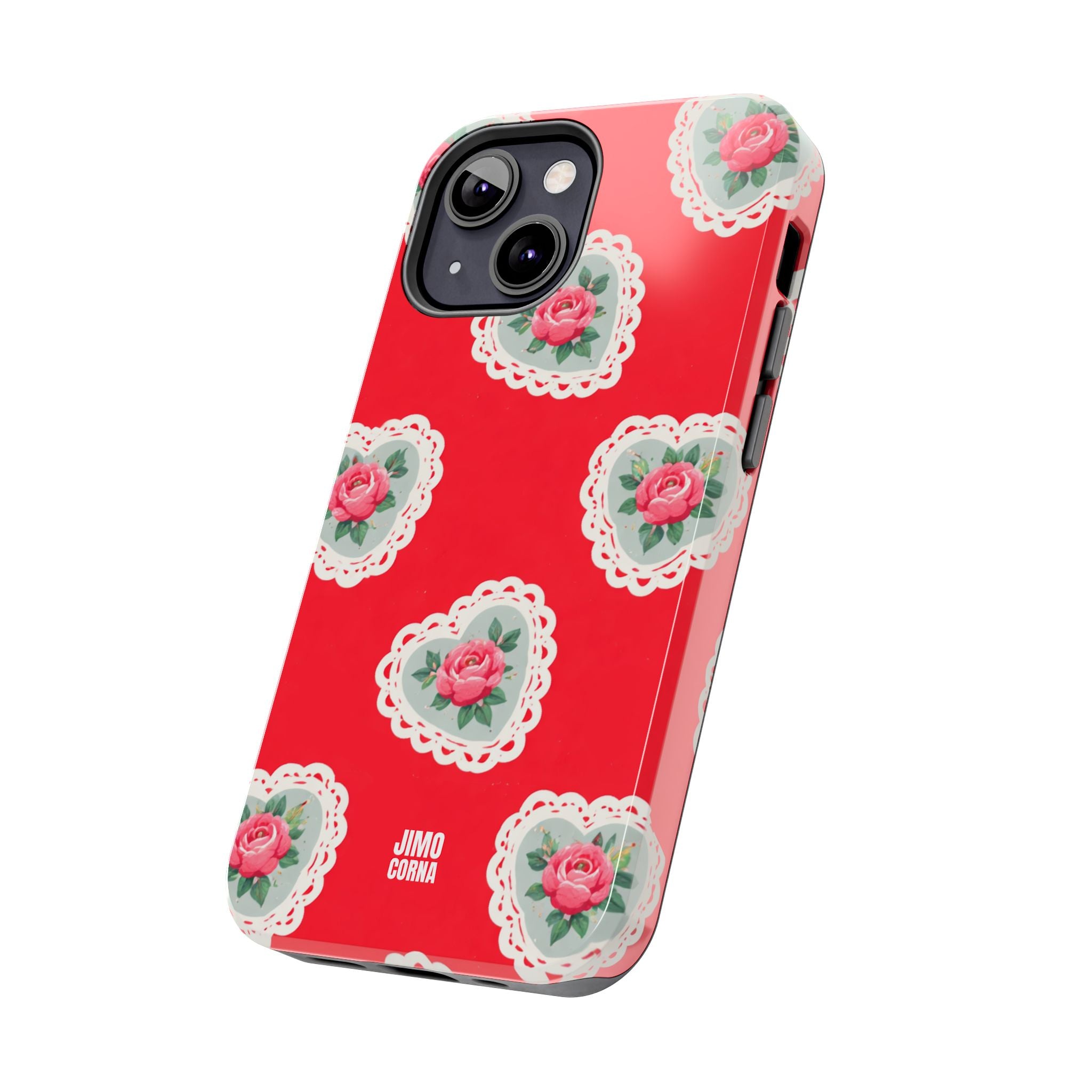 Rosy Lace iPhone Case
