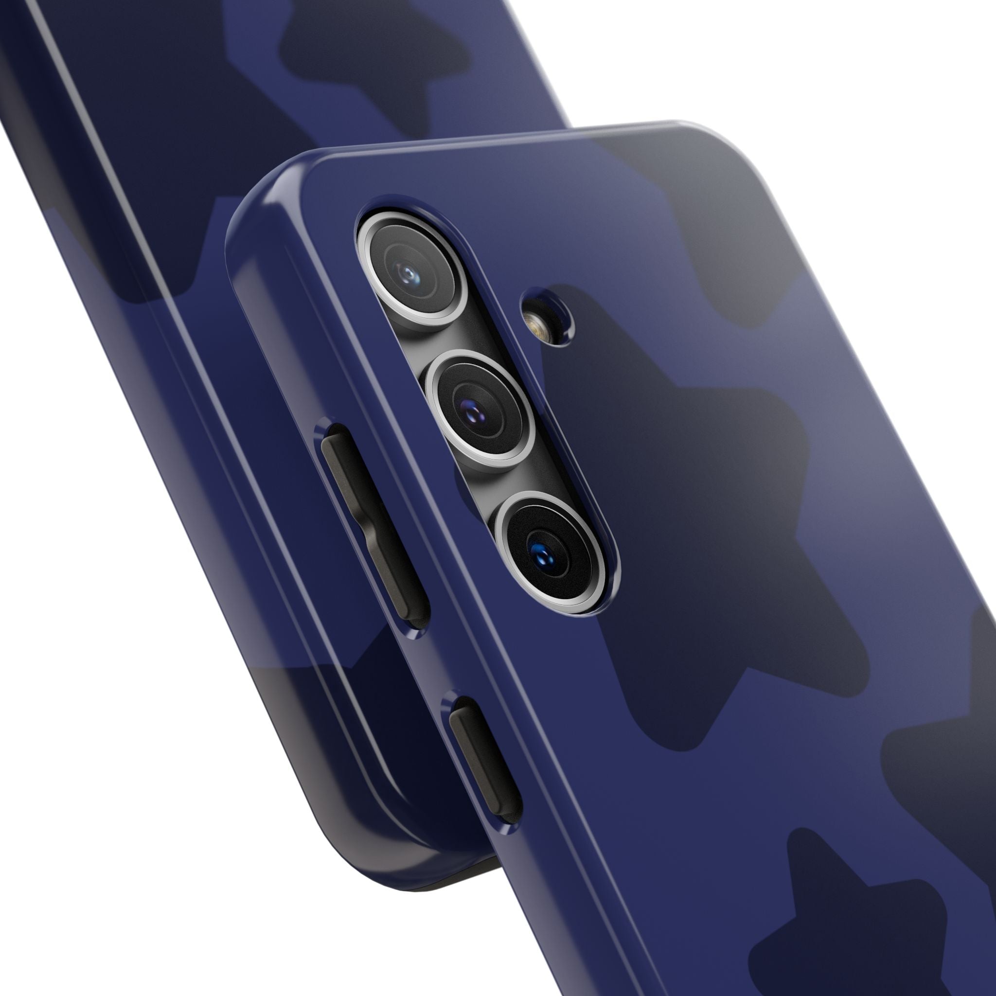 Navy Blue Bold Stars