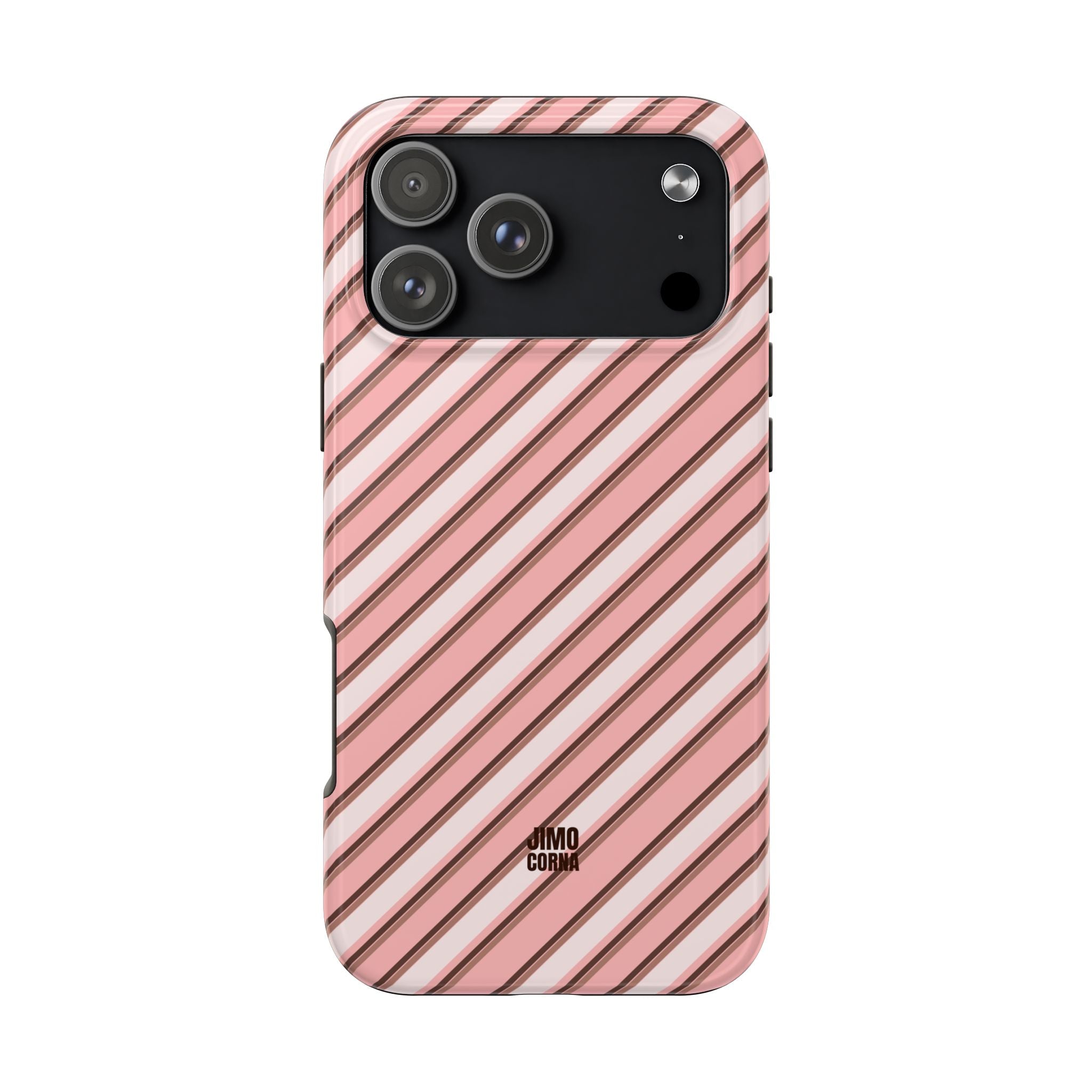 Angelina Stripes | Pink - iPhone Case