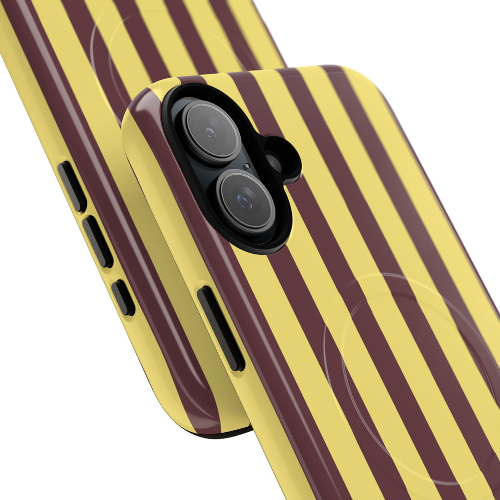 Bold Stripes MagSafe iPhone Case | Banana