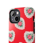 Rosy Lace iPhone Case