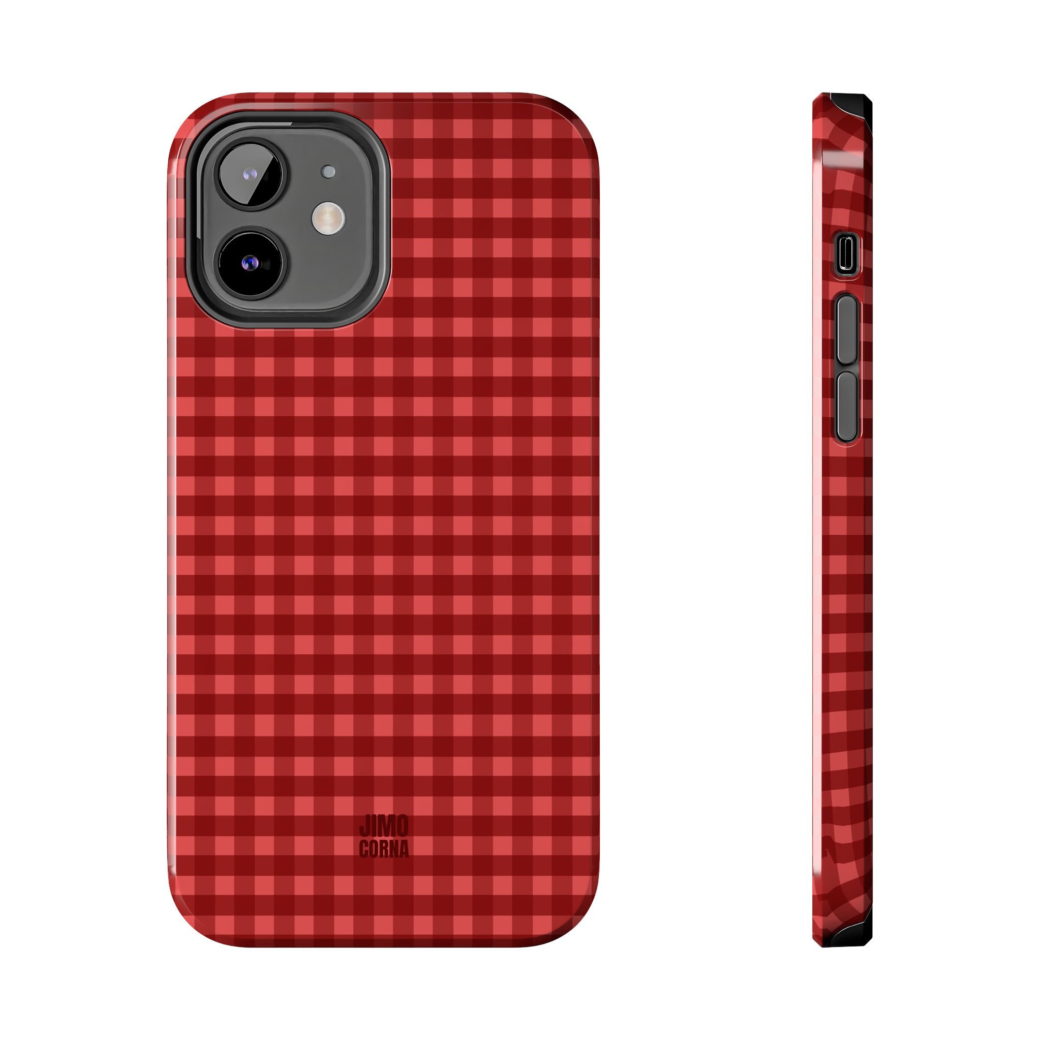 Farm Gingham iPhone Case | Red