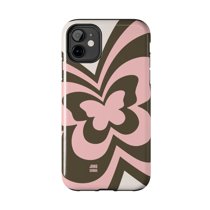 Pink Retro Butterfly