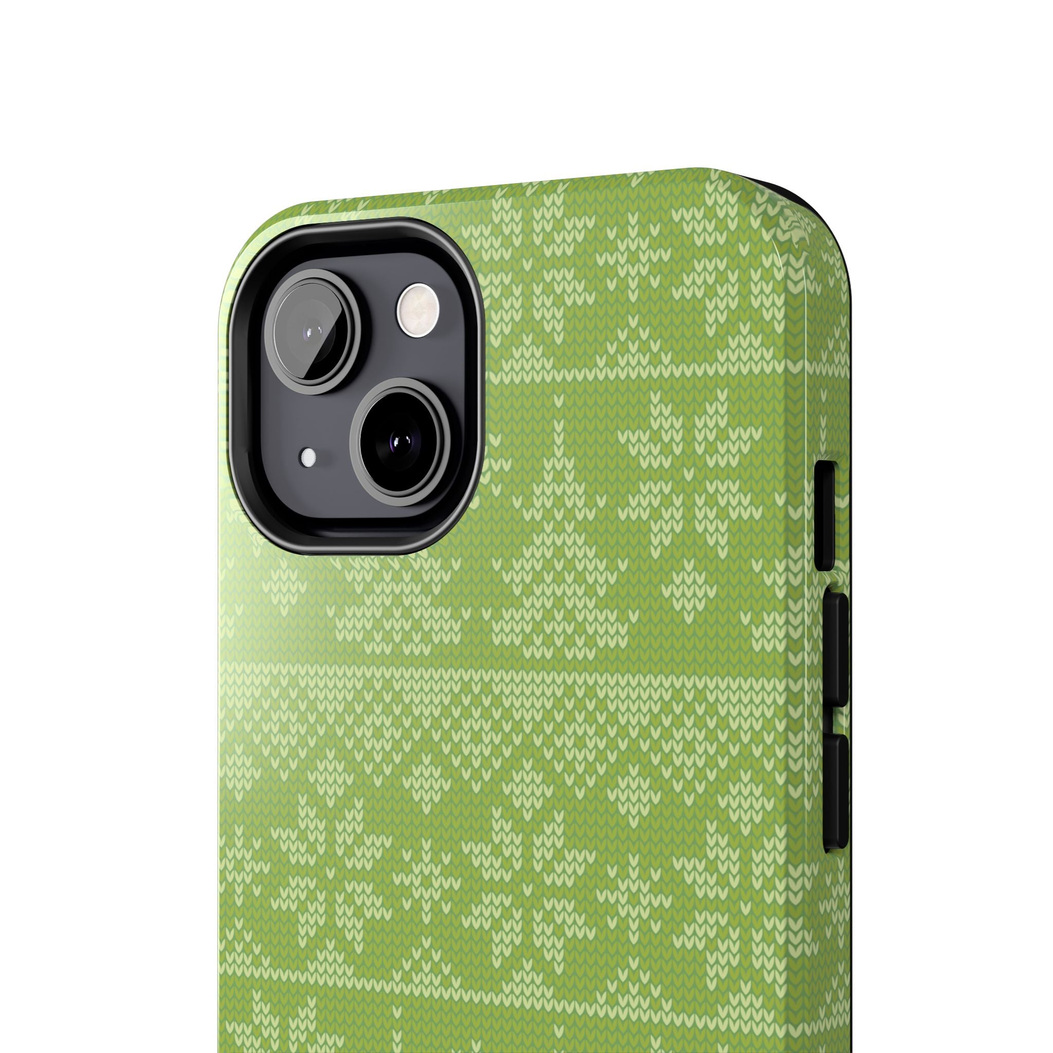 Holiday Knit | Green iPhone Case