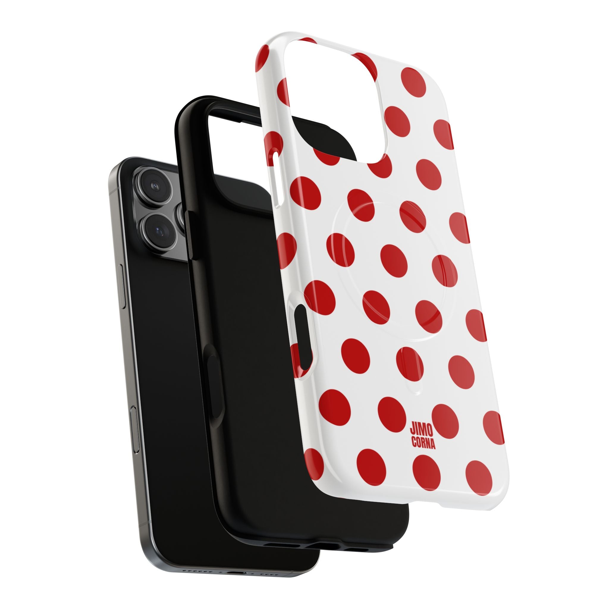 Big Polka Dot | White and Red