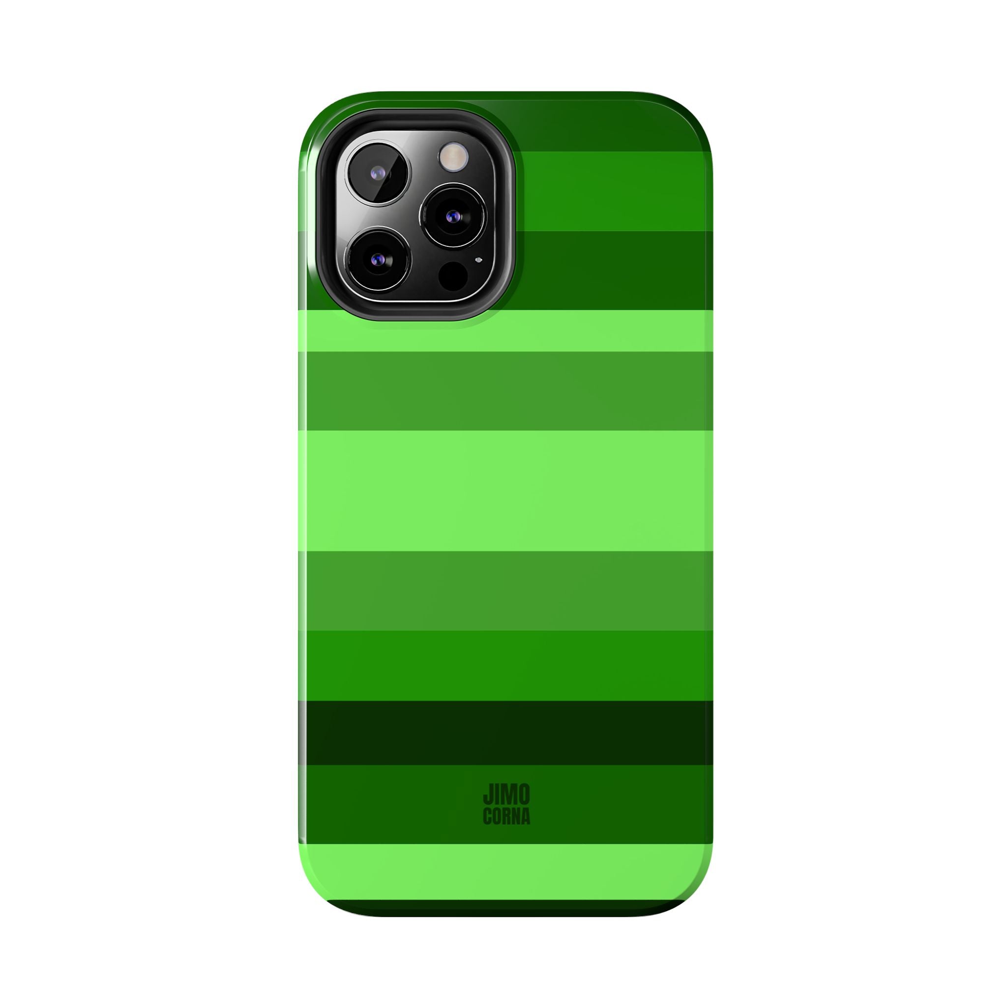 Matcha Stripe iPhone Case