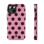 Big Polka Dot | Pink and Black