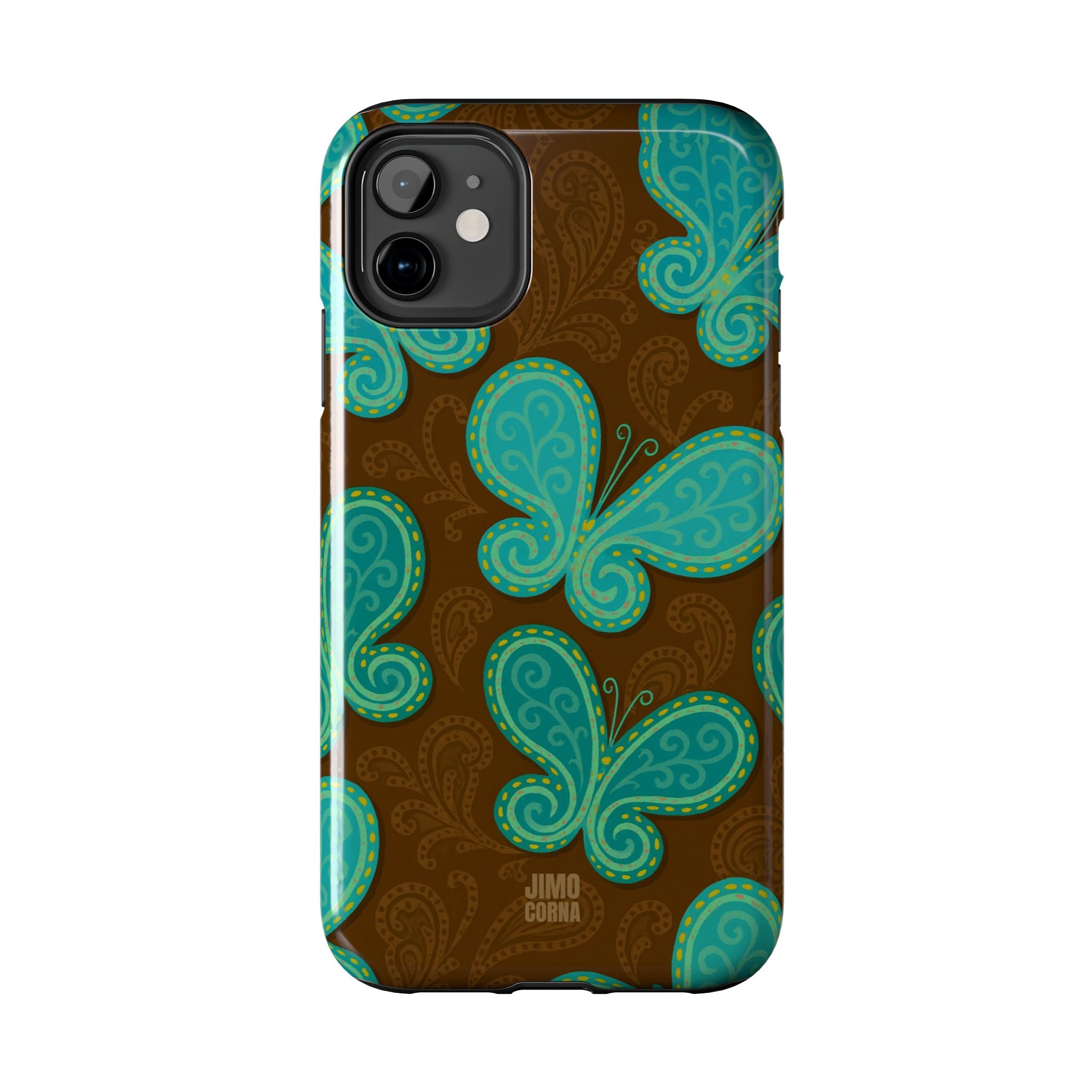 Cocoa Breeze Butterflies iPhone Case
