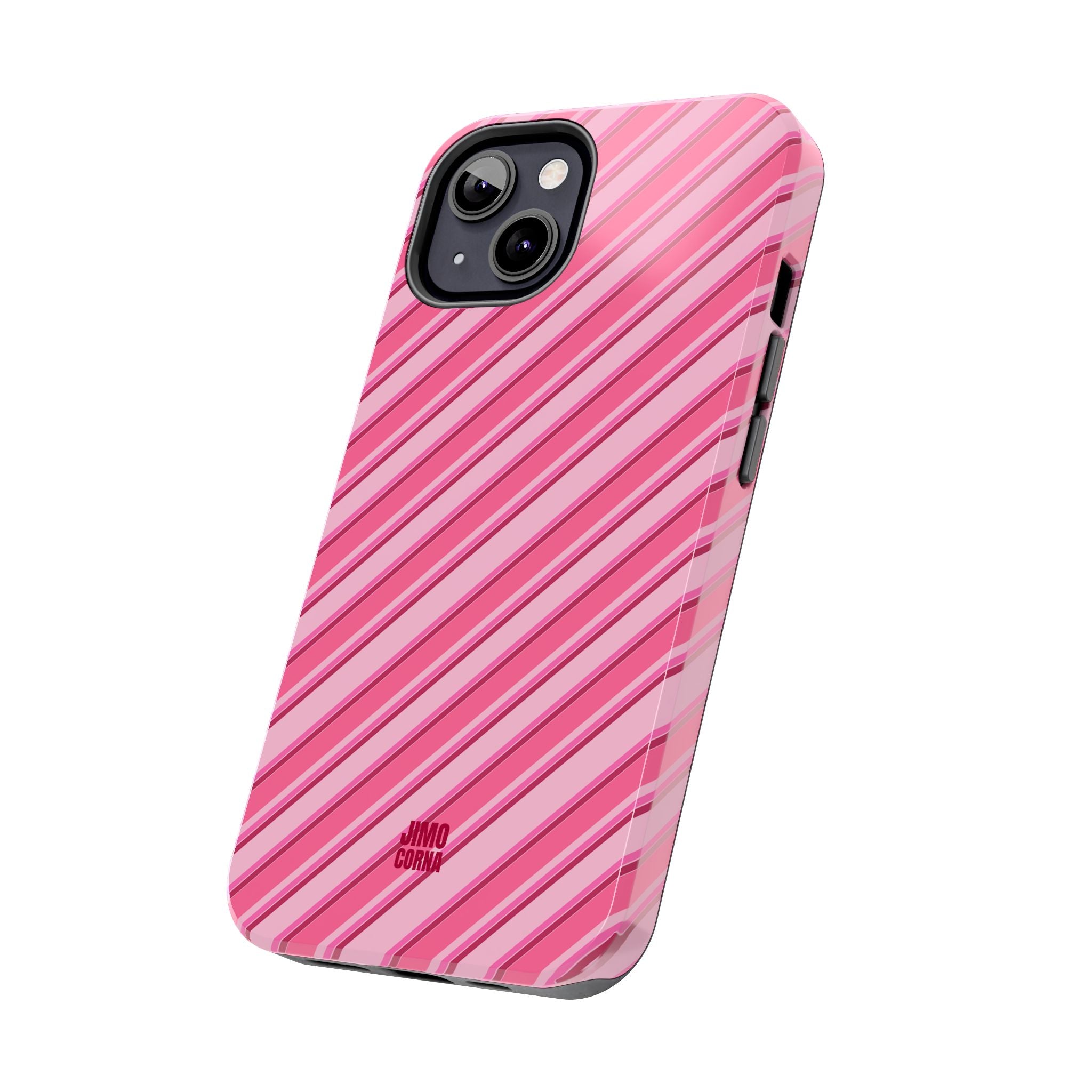 Angelina Stripes | Hot Pink - iPhone Case