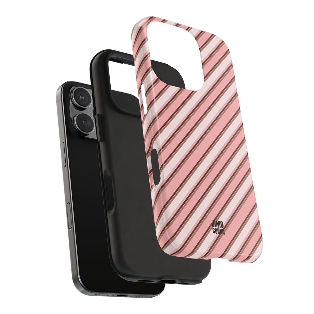 Angelina Stripes | Pink - iPhone Case