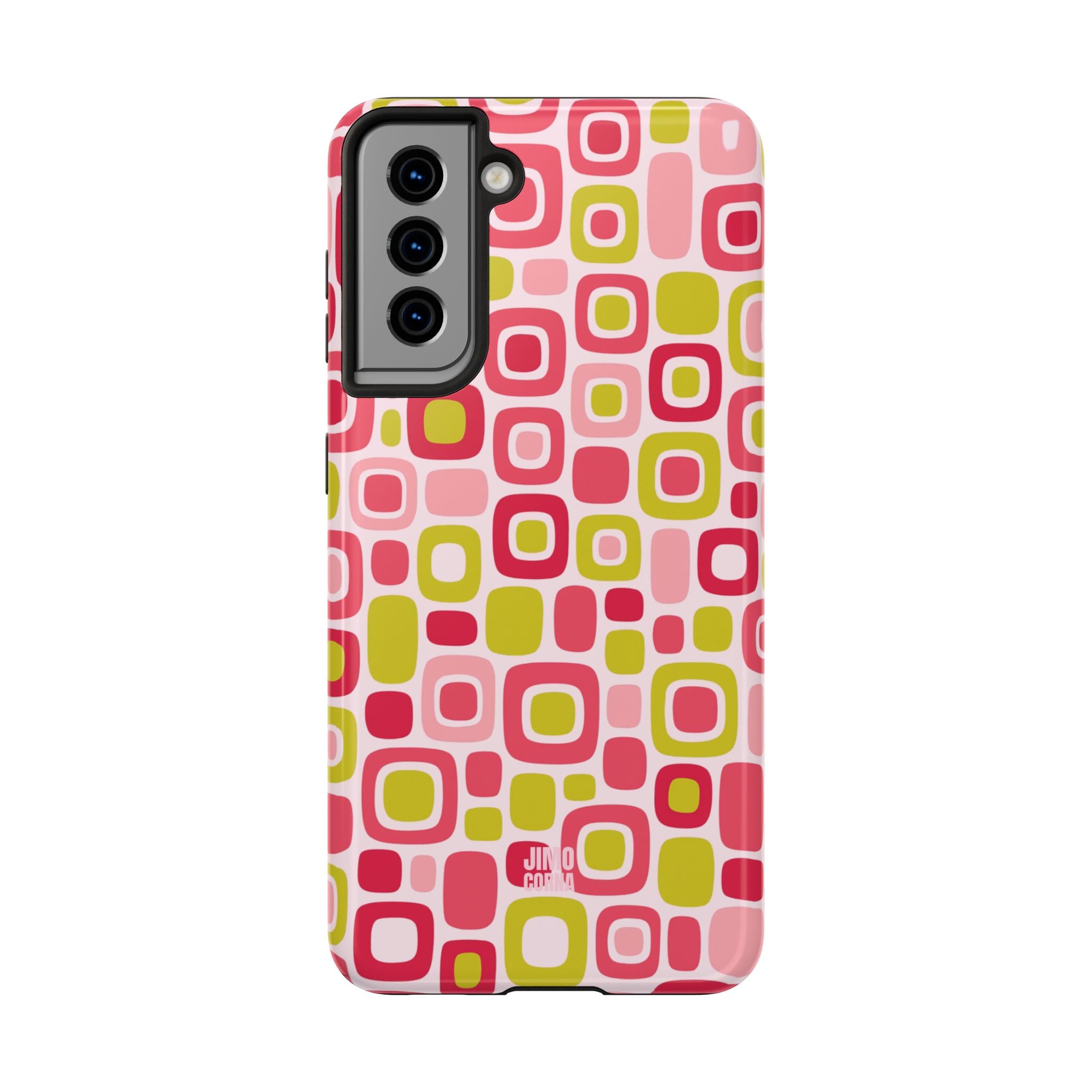 Bubble Pop Geometry iPhone Case