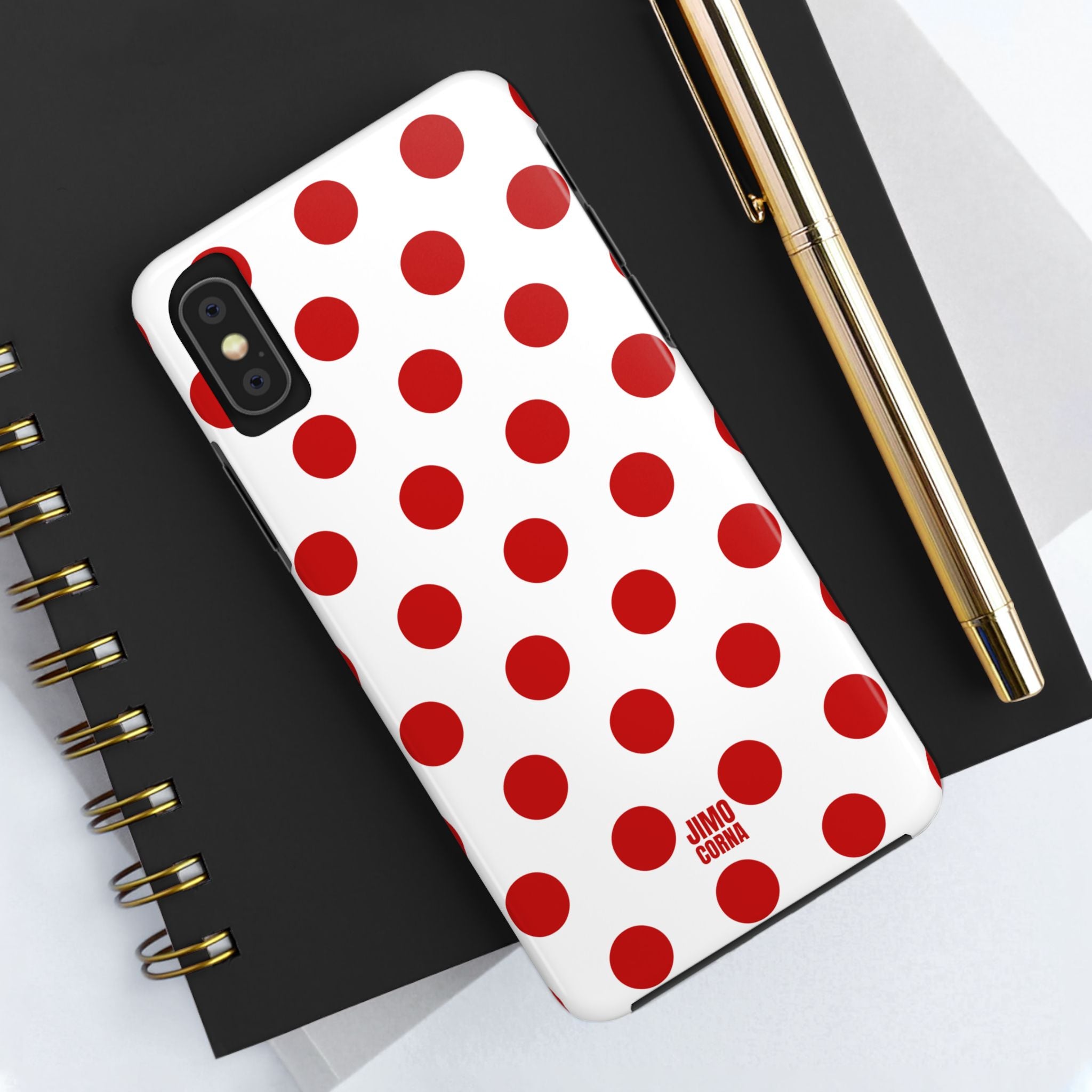 Big Polka Dot | White and Red