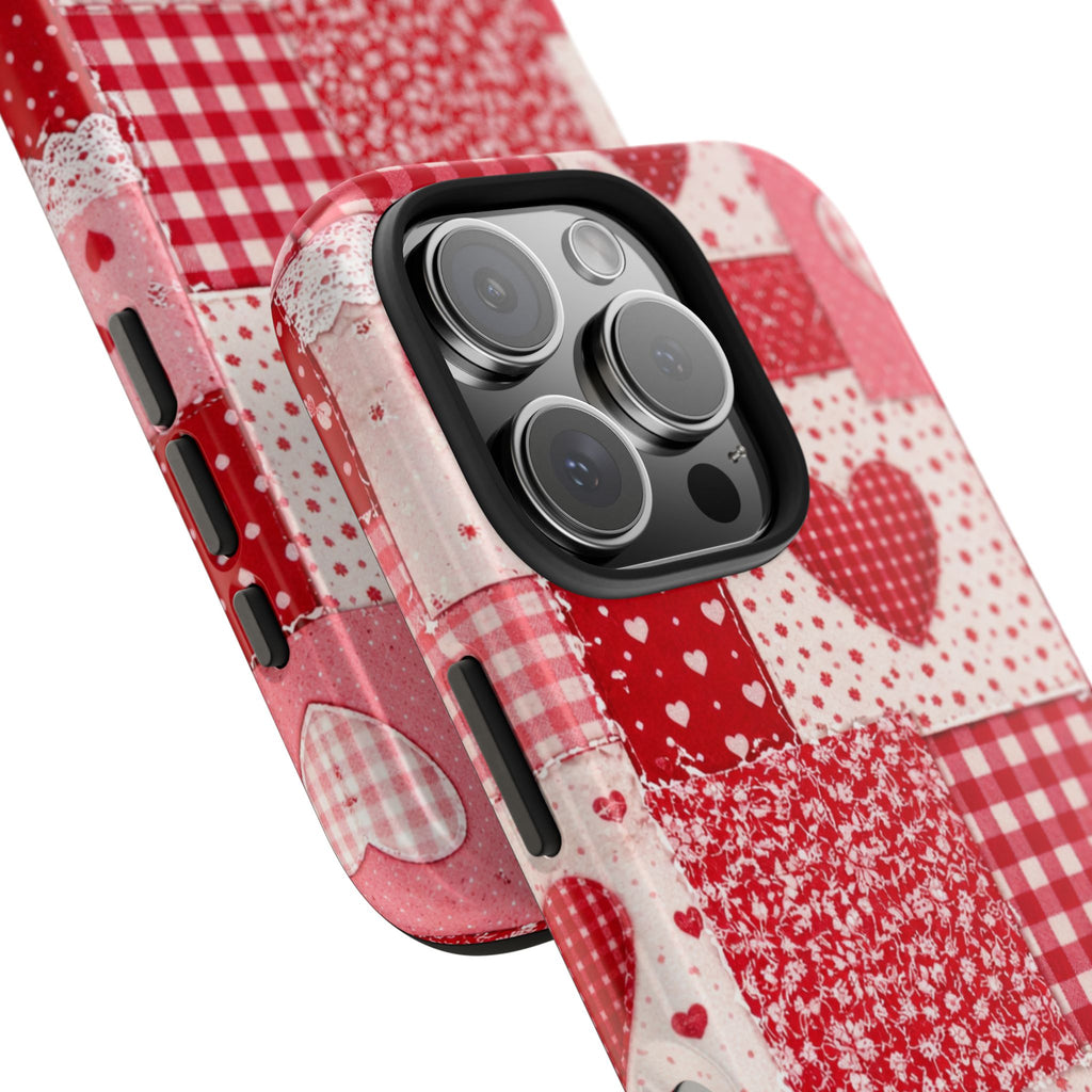 Patchwork Heart iPhone Case