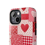 Patchwork Heart iPhone Case