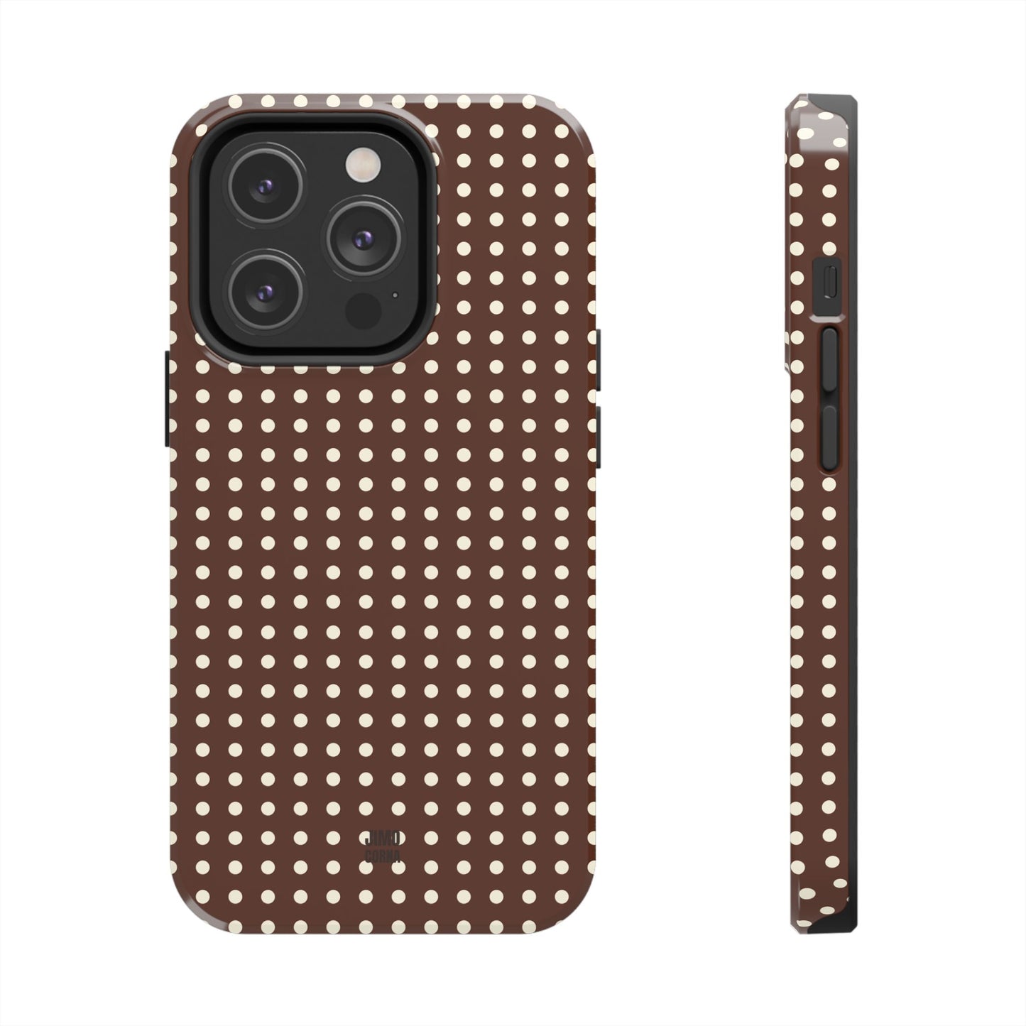 Brown Polka Dot