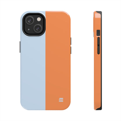 Orange and Blue Color Block