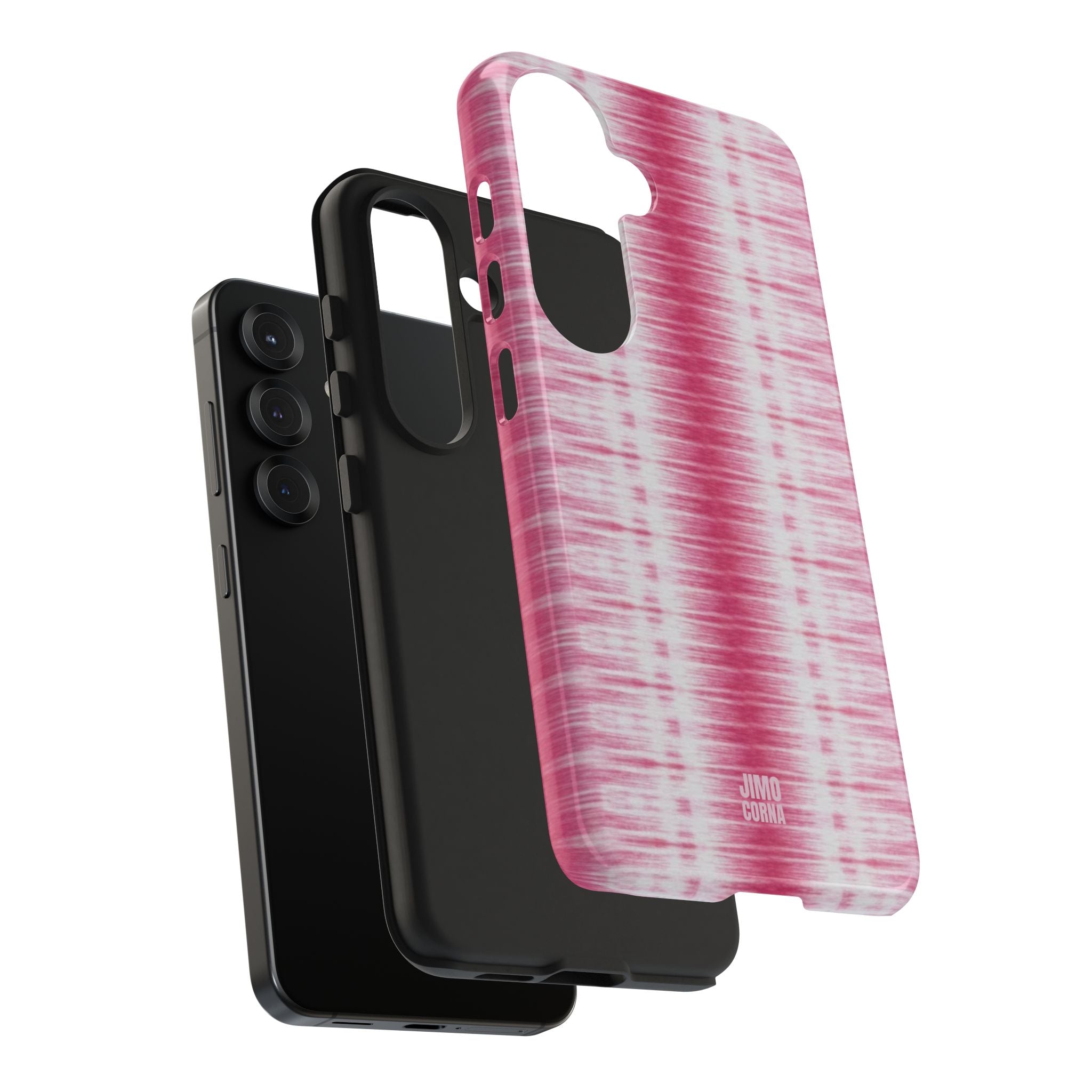 Pink Woven Texture Samsung Galaxy Case