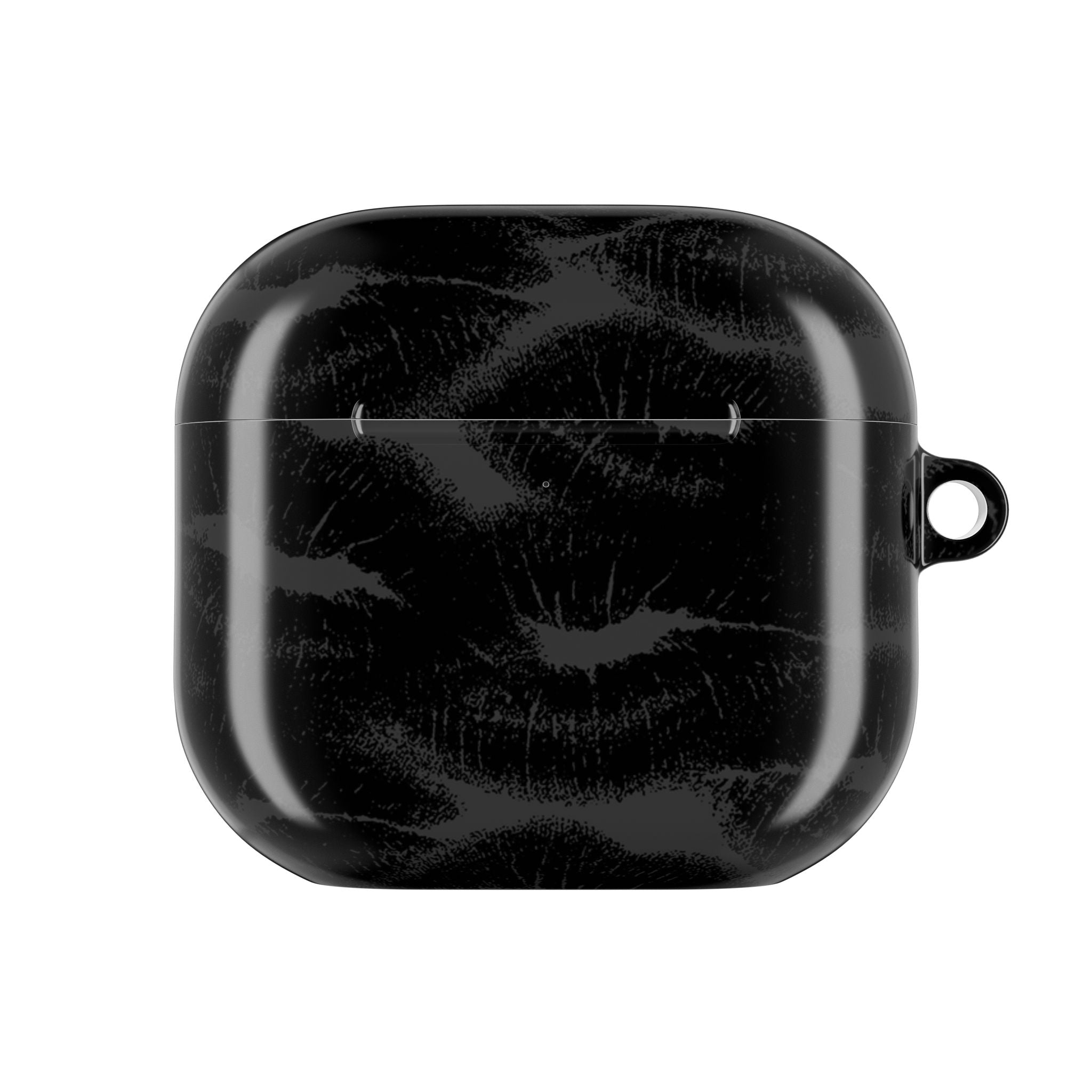 Black Lipstick Kisses AirPods Case