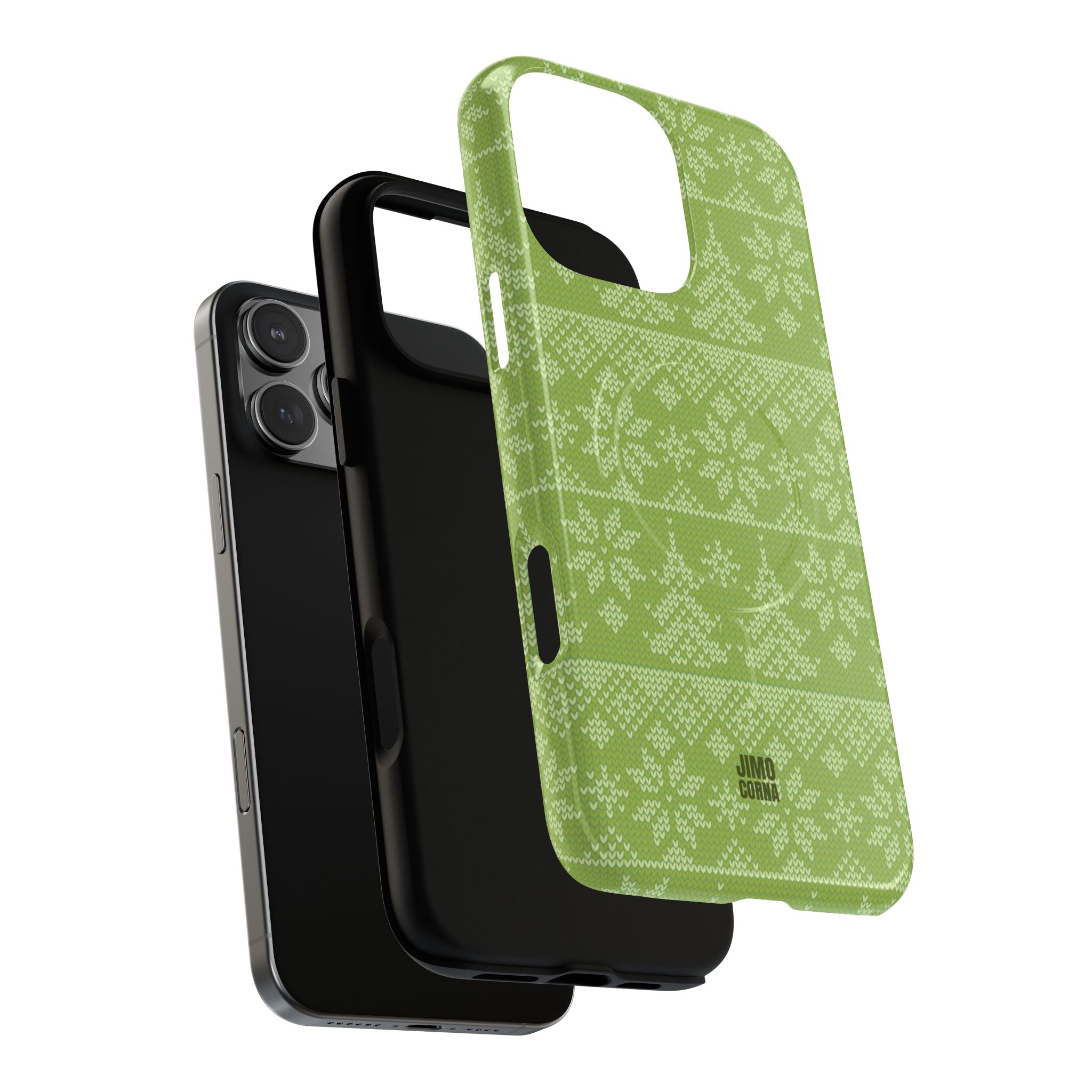 Holiday Knit | Green MagSafe iPhone Case