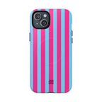 Bold Stripes MagSafe iPhone Case | Cotton Candy