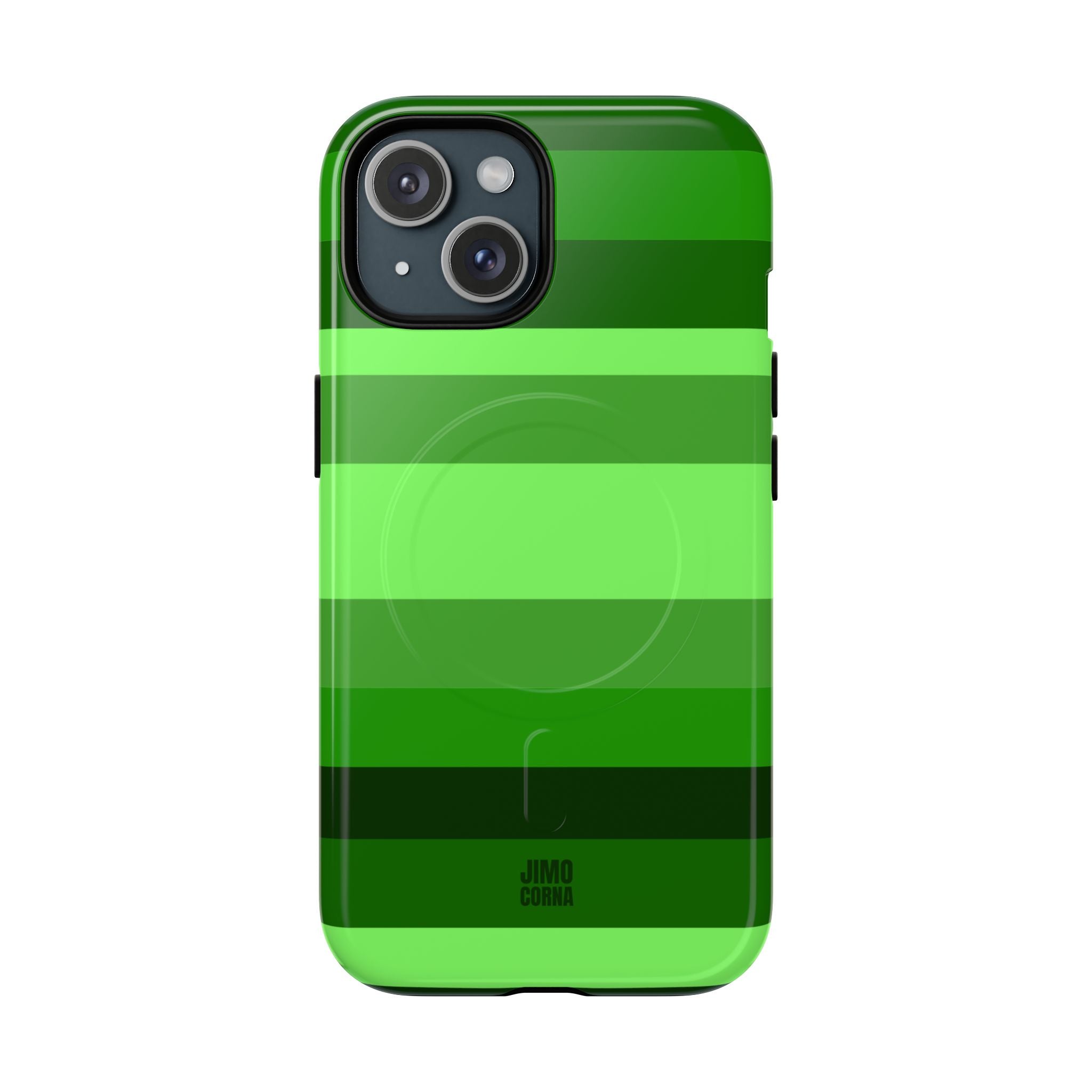 Matcha Stripe MagSafe iPhone Case