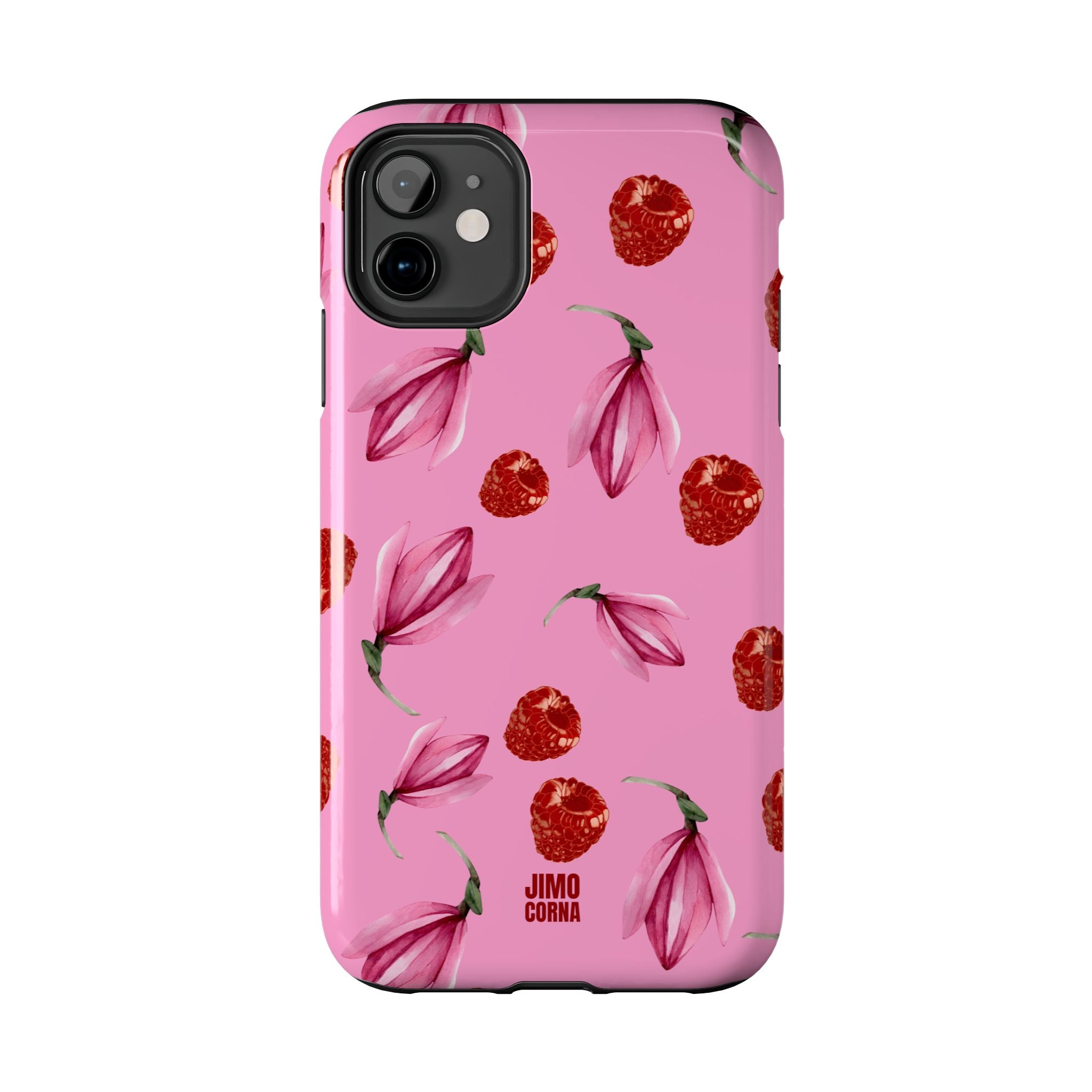 Raspberries and Flowers
