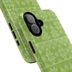 Holiday Knit | Green MagSafe iPhone Case