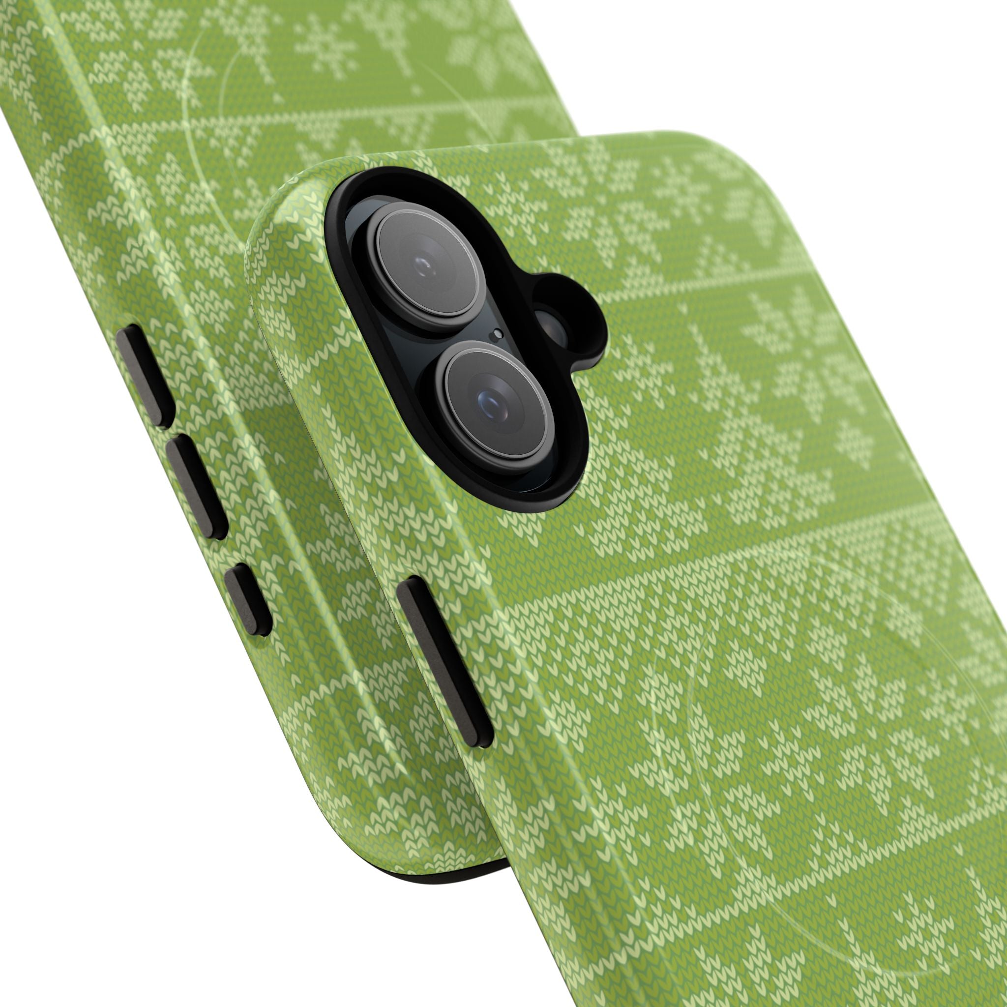Holiday Knit | Green MagSafe iPhone Case