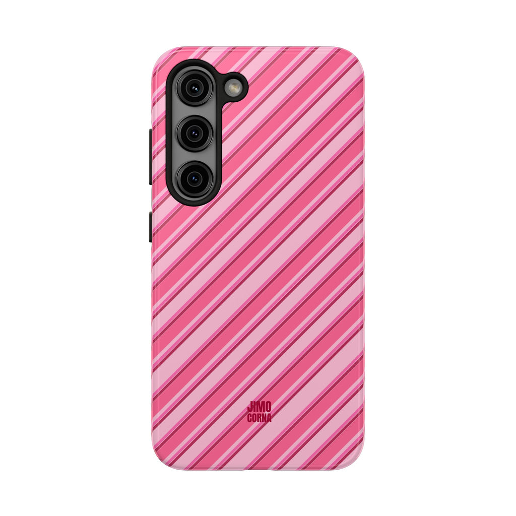 Angelina Stripes | Hot Pink - iPhone Case