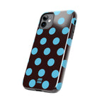 Big Polka Dot | Brown and Blue
