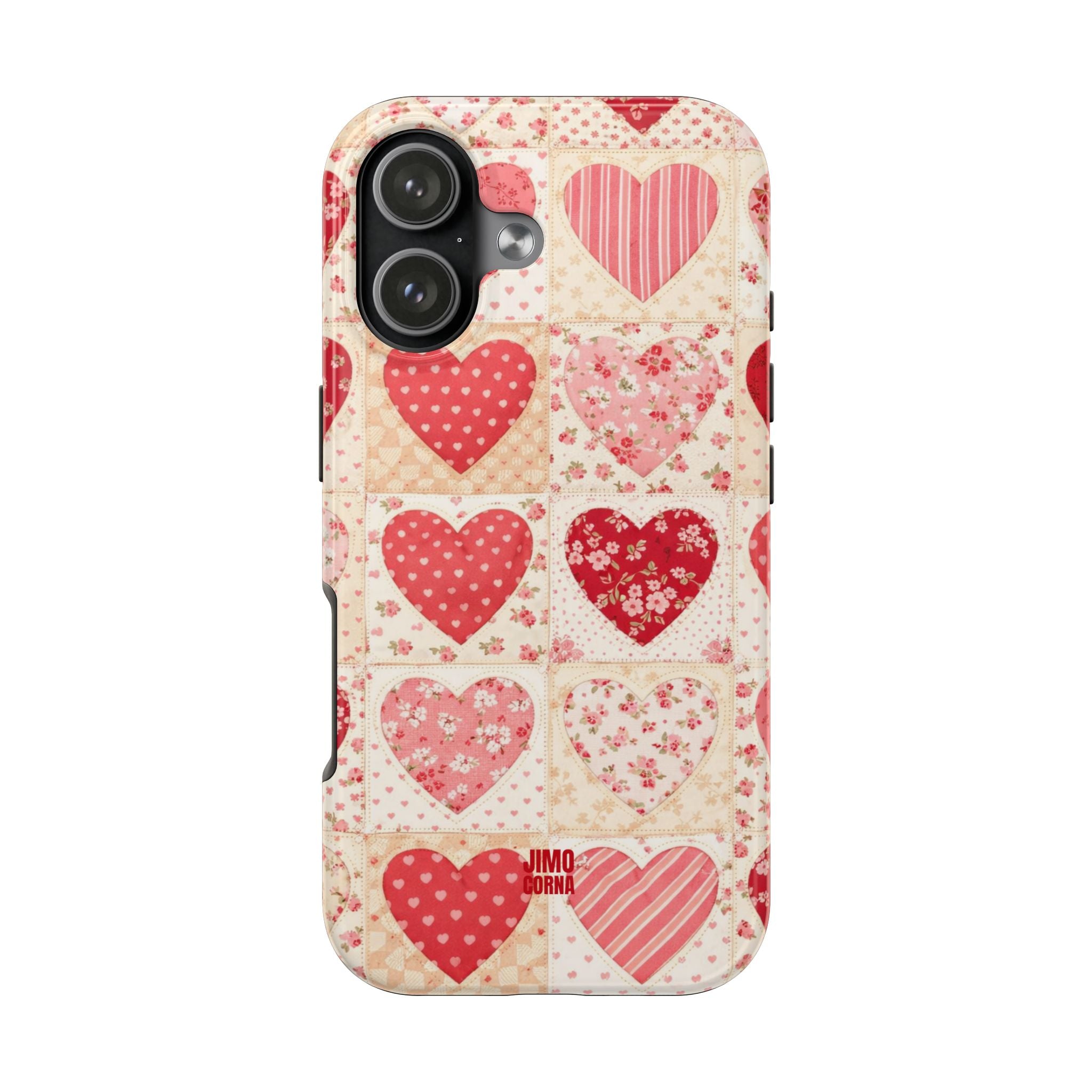 Sweetheart Patchwork iPhone Case