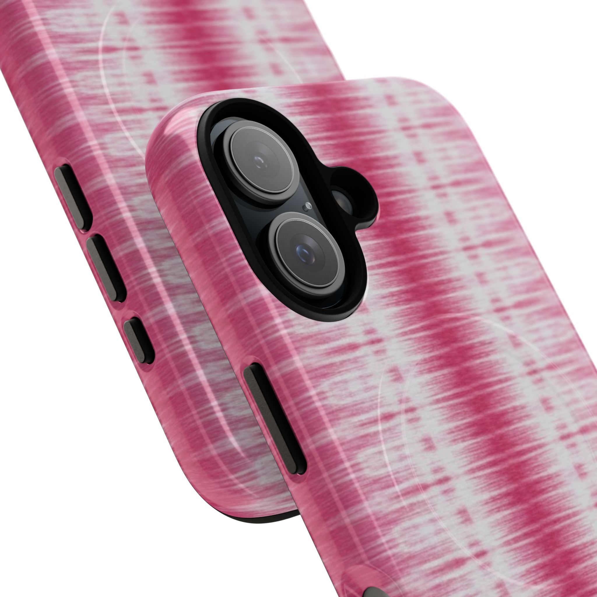 Pink Woven Texture MagSafe iPhone Case