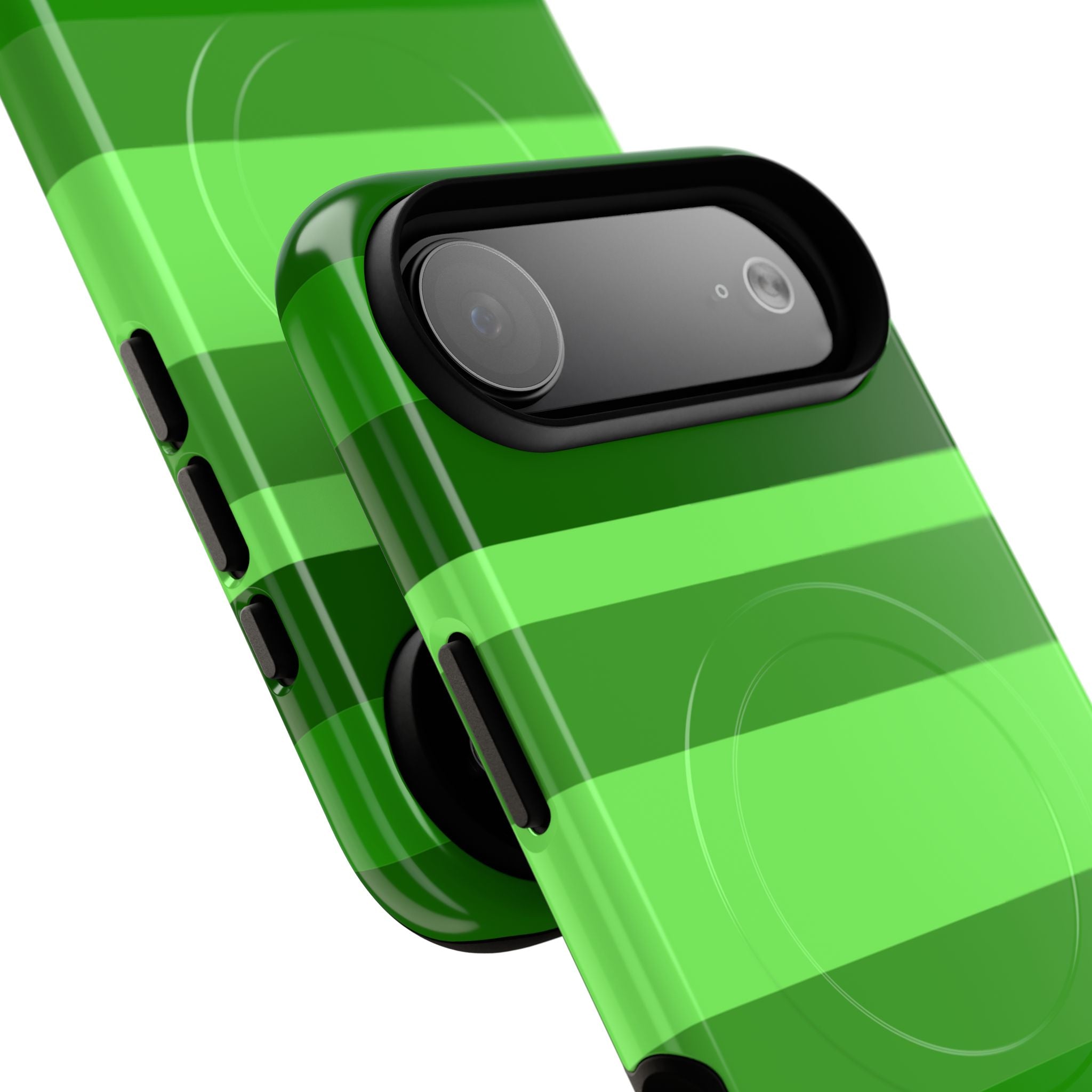 Matcha Stripe MagSafe iPhone Case