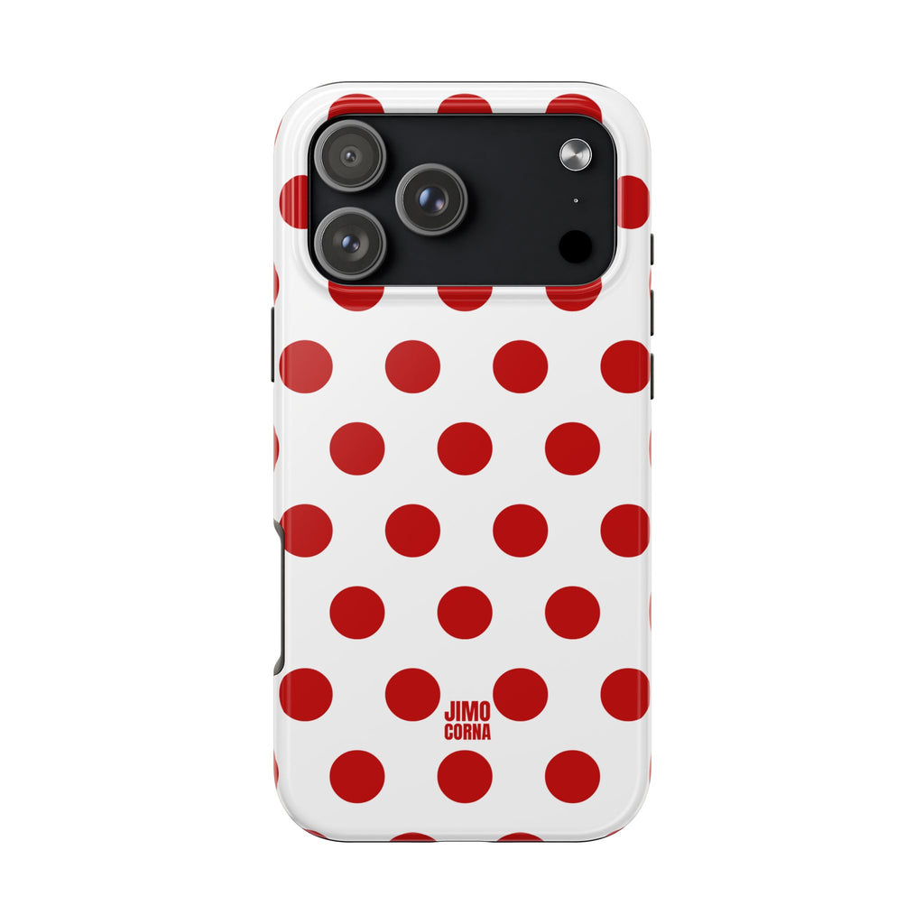 Big Polka Dot | White and Red