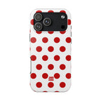 Big Polka Dot | White and Red